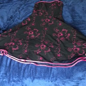Pink and Black Taboo Dress